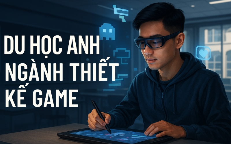 Du học Anh ngành Thiết kế Game – Sáng tạo và dẫn đầu xu hướng